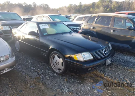 2000 Mercedes-Benz Sl 500 z USA, uszkodzony, nr VIN WDBFA68F6YF194298